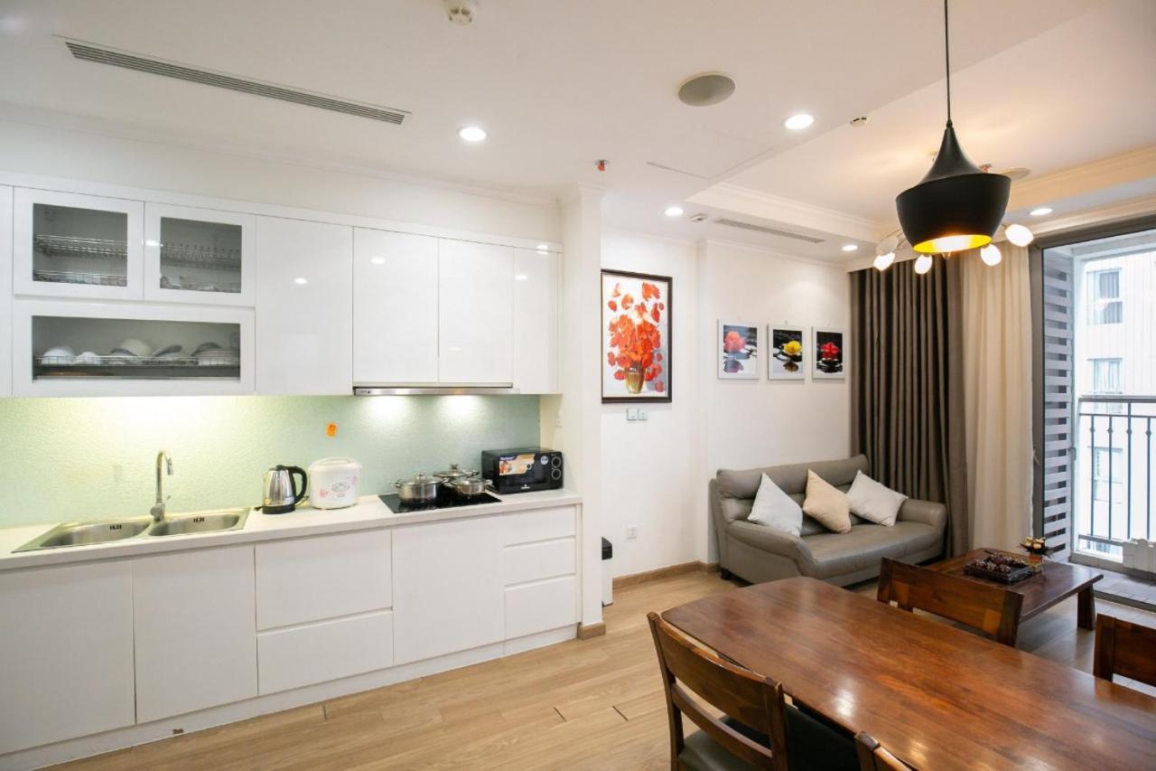 Bom Homes- Vinhomes Times City- 2Br- Park Hill Hanoi Kültér fotó
