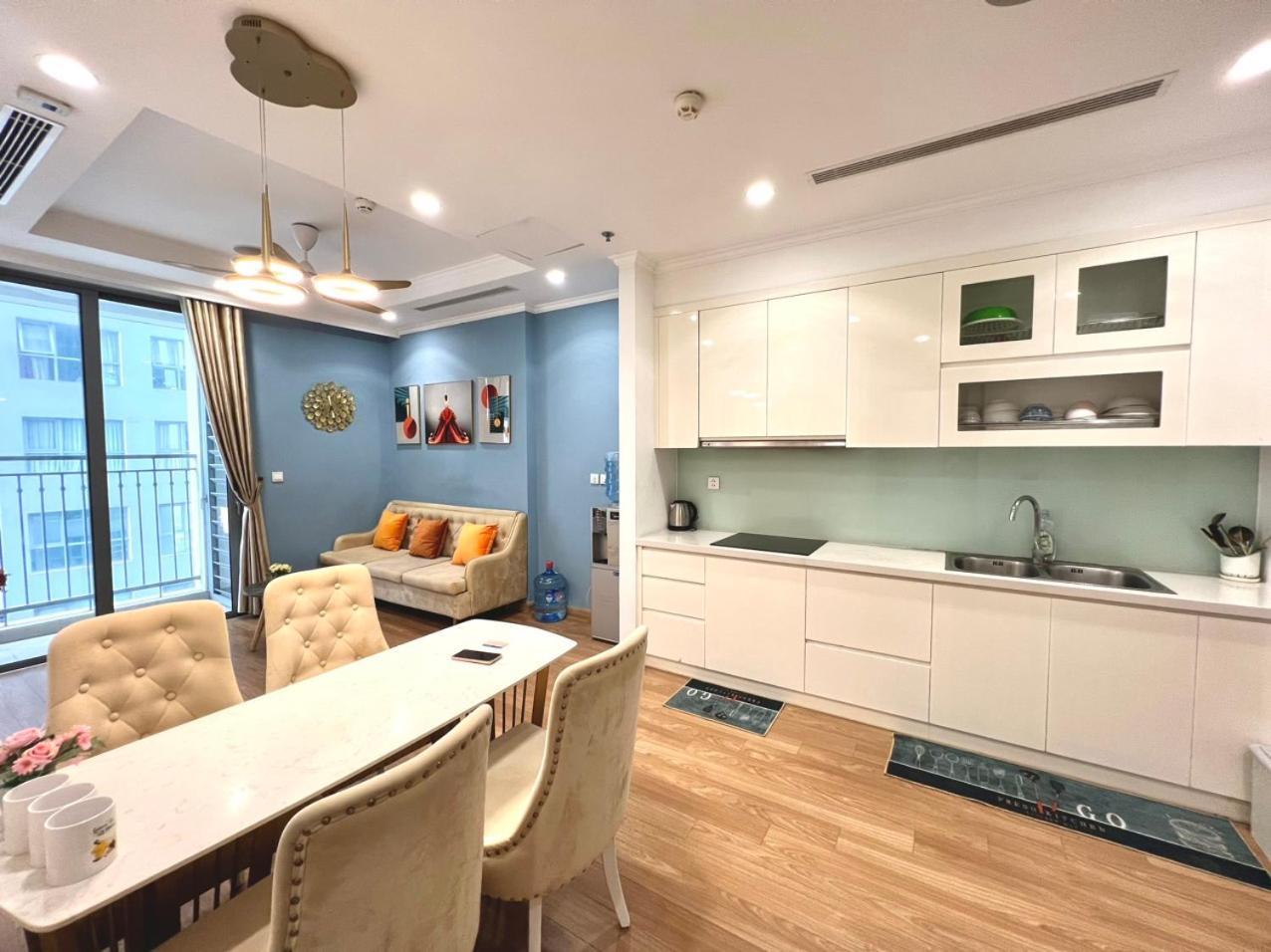 Bom Homes- Vinhomes Times City- 2Br- Park Hill Hanoi Kültér fotó