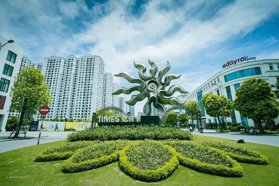 Bom Homes- Vinhomes Times City- 2Br- Park Hill Hanoi Kültér fotó
